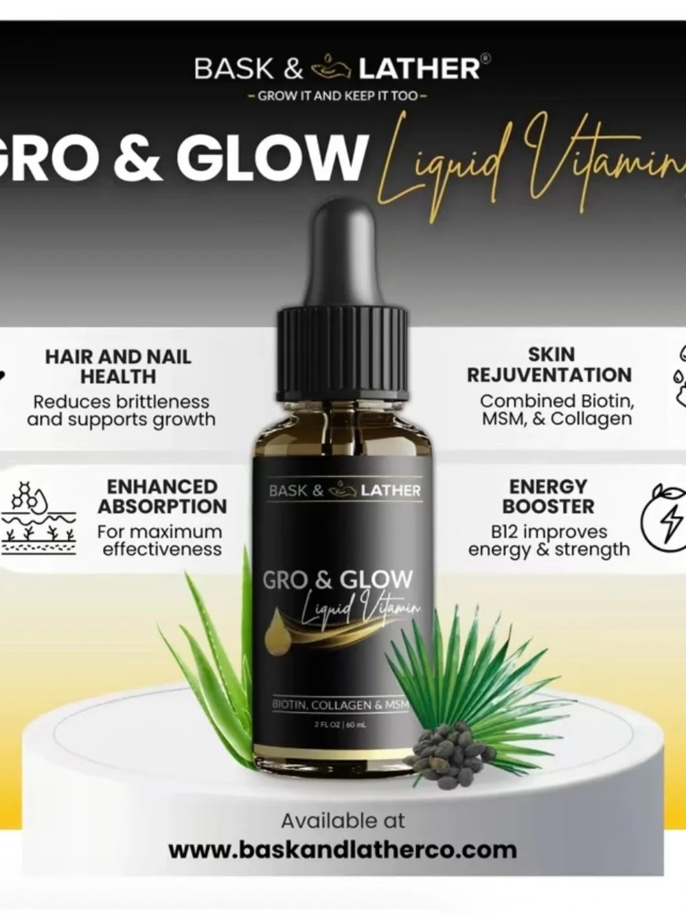 Scalp Stimulator Hair Growth Oil — Amber